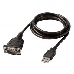 Lindy 43413 cable de serie Gris 1,5 m USB tipo A RS-232