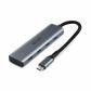 lindy-43414-hub-de-interfaz-usb-32-gen-2-31-gen-2-type-c-10000-mbit-s-gris