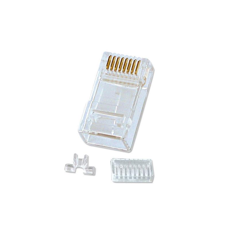 lindy-62430-conector-rj-45-8-pin-cat6-transparente