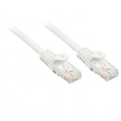 Lindy Rj45/Rj45 Cat6 0.5m cable de red Blanco 0,5 m U/UTP (UTP)