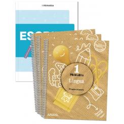 Lingua 1ºEP Galicia + Escribo ben Operac. Mundo 22, Ed. Anaya Texto