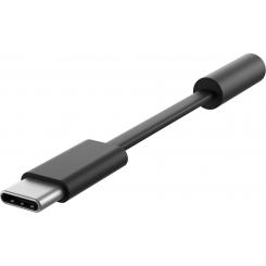 Microsoft LKZ-00004 cable de teléfono móvil Negro USB C 3,5mm