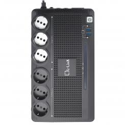 L-Link LL-700-G6 sistema de alimentación ininterrumpida (UPS) Línea interactiva 0,7 kVA 360 W 6 salidas AC