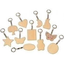 Llaveros Madera Nief. Para Decorar B.10