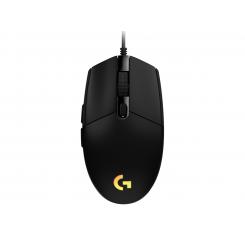Logitech G 910-005823 ratón Juego Mano derecha USB tipo A 8000 DPI
