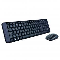 Logitech MK220 teclado Ratón incluido Oficina USB Español Negro