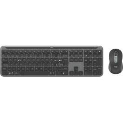 Logitech MK950 Signature for Business teclado Ratón incluido RF Wireless + Bluetooth QWERTY Español Grafito