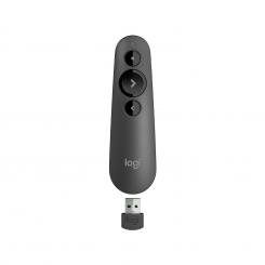 Logitech R500 apuntador inalámbricos Bluetooth/RF Grafito