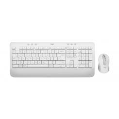 Logitech Signature MK650 Combo For Business teclado Ratón incluido Oficina Bluetooth QWERTY Español Blanco