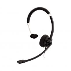 Los auriculares Deluxe Mono 3.5mm con micrófono