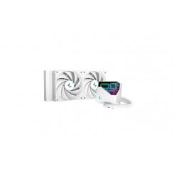 DeepCool LT520 WH Procesador Sistema de refrigeración líquida todo en uno 12 cm Blanco 1 pieza(s)