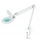Lupa flexo mordaza 56 leds y 8 dioptrias de aumento 9w 700 lumens