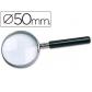 lupa-q-connect-cristal-aro-metalico-mango-negro-plastico-50mm