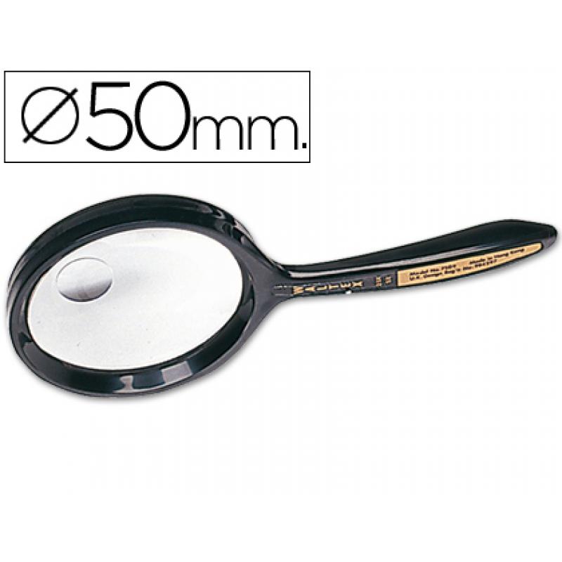lupa-q-connect-cristal-bifocal-50-mm-mango-curvo