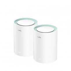 Cudy M1300 2-PACK sistema Wi-Fi Mesh (Wi-Fi en malla) Doble banda (2,4 GHz / 5 GHz) Wi-Fi 5 (802.11ac) Blanco 1 Interno