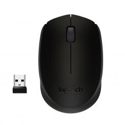 LOGITECH M171 Black-K ratón Ambidextro RF inalámbrico Óptico 1000 DPI