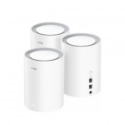 Cudy M1800 3-pack Doble banda (2,4 GHz / 5 GHz) Wi-Fi 6 (802.11ax) Blanco 1 Interno