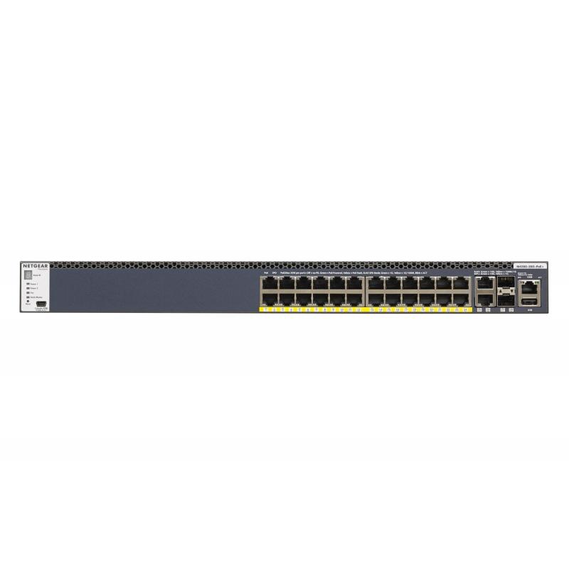 m4300-28g-poe-gestionado-l2-l3-l4-10g-ethernet-100-1000-10000-energia-sobre-ethernet-poe-1u-negro