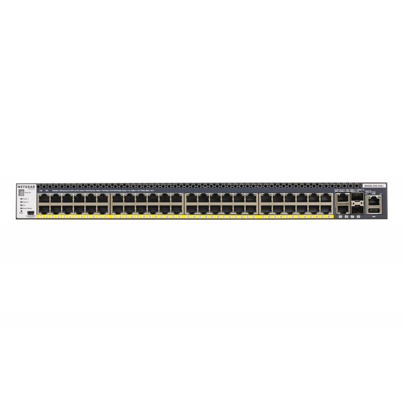 m4300-52g-poe-550w-psu-gestionado-l2-l3-l4-gigabit-ethernet-10-100-1000-energia-sobre-ethernet-poe-1u-negro