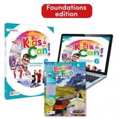 Kids Can! Foundations 6 Activity Book, Extrafun, Ed. MACMILLAN