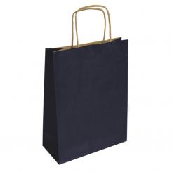 MAKRO PAPER Bolsa Papel 25*10*32 Kraf Azul S