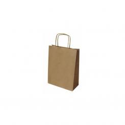 MAKRO PAPER Bolsa Papel 25*10*32 Kraft Natural S