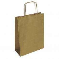 MAKRO PAPER Bolsa Papel 32*12*42 Celul Oro M