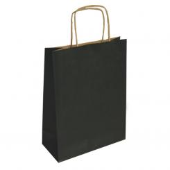 MAKRO PAPER Bolsa Papel 32*12*42 Kraft Negro M