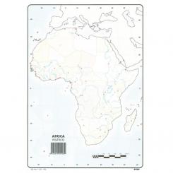 Makro Paper Mapa Mudo Africa Politico