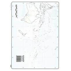 Makro Paper Mapa Mudo Oceania Politico