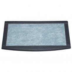 Makro Paper Vade Sobremesa MK Simil Piel Negro / gris
