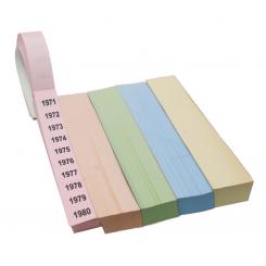 MAKROPAPER Tiras De Rifa 1 Al 2000