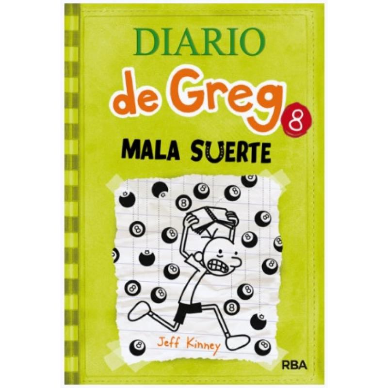 Mala suerte, Diario de Greg, de Jeff Kinney (Ed. RBA Moliino)