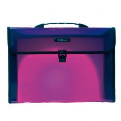 Maletin Plus A4 PP Broche Trasl.Violeta