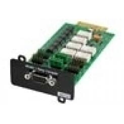 Eaton Management Card Contact / RS232 Serial tarjeta y adaptador de interfaz