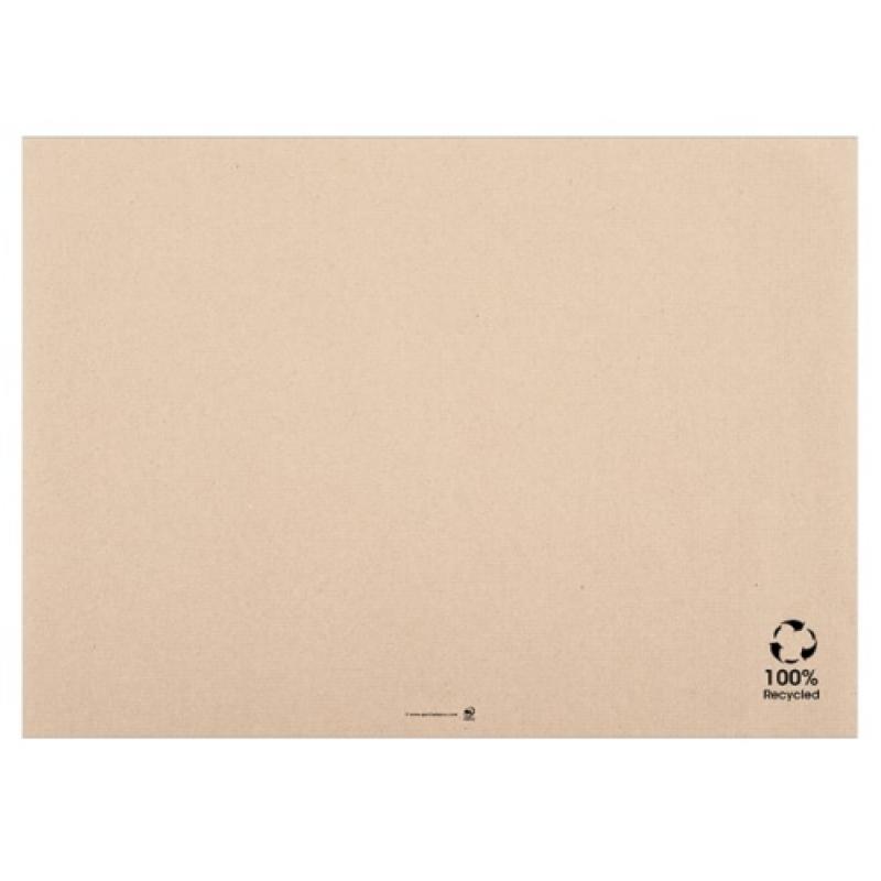 Manteles individuales (mantelines) reciclados 48 gr/M2 31x43 cm natural papel (2000 uds)