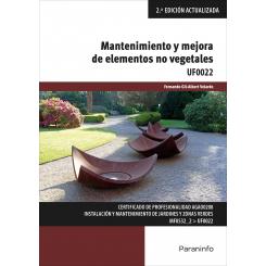 Mantenimiento Y Mejora De Elementos No Vegetales, Ed. PARANINFO