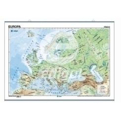 Mapa Edigol Poster 70X50 Cm Fisico/Politico Europa