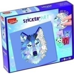 Maped Creative Set Sticker Art By Numbers