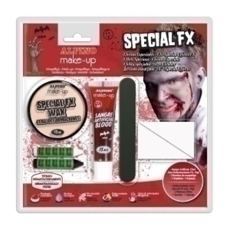 maquillaje-alpino-make-up-efectos-especiales-fx-sangre-artificial-15-ml-cera-deformaciones-fx-15-gr-2x-barra-maquillaje-espatula-esponja