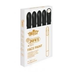 Maquillaje Jovi Barra Twist Make De 5,5 G Caja De 5 Negro