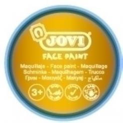Maquillaje Jovi Crema Face Paint Bote De 8 Ml Caja De 6 Oro