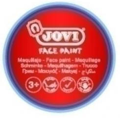 Maquillaje Jovi Crema Face Paint Bote De 8 Ml Caja De 6 Rojo