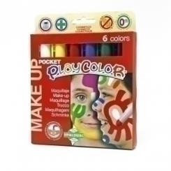 Maquill.Playcolor Basic Pocket 6 Ud.