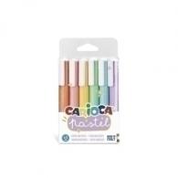Marcador Carioca Pastel Surtido Blister De 6 Surtido