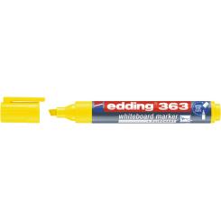 Marcador EDDING 363 punta Biselada Amarillo