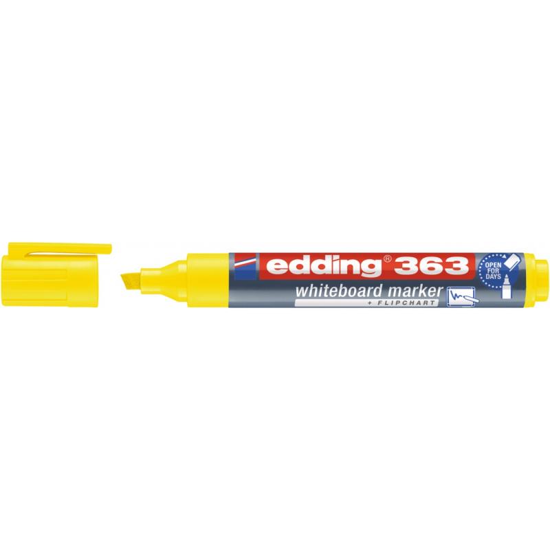 marcador-edding-363-punta-biselada-amarillo