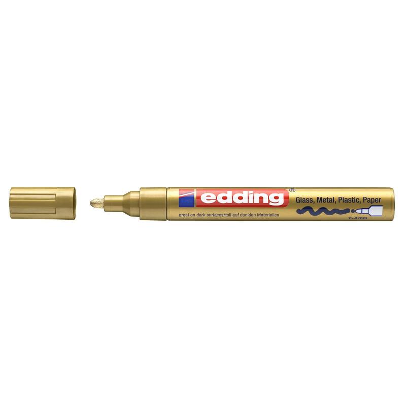 Marcador EDDING 74 Opaco Oro