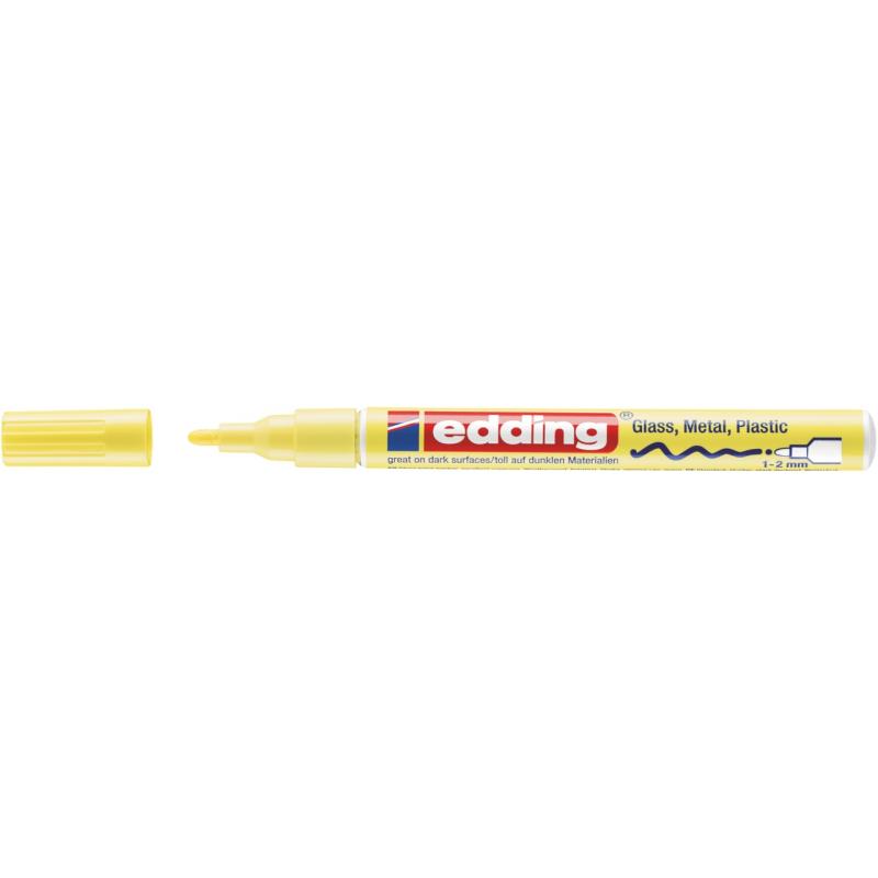 marcador-edding-751-tinta-opaca-amarillo-pastel