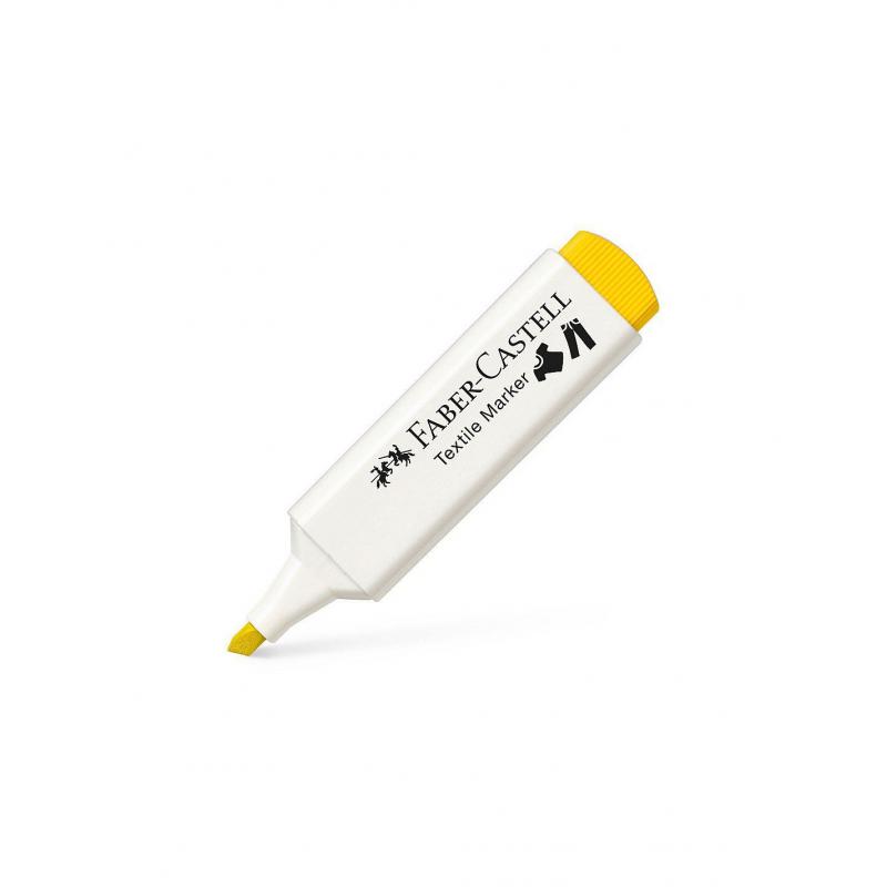 Marcador FABER-CASTELL Ropa Textile Amarillo
